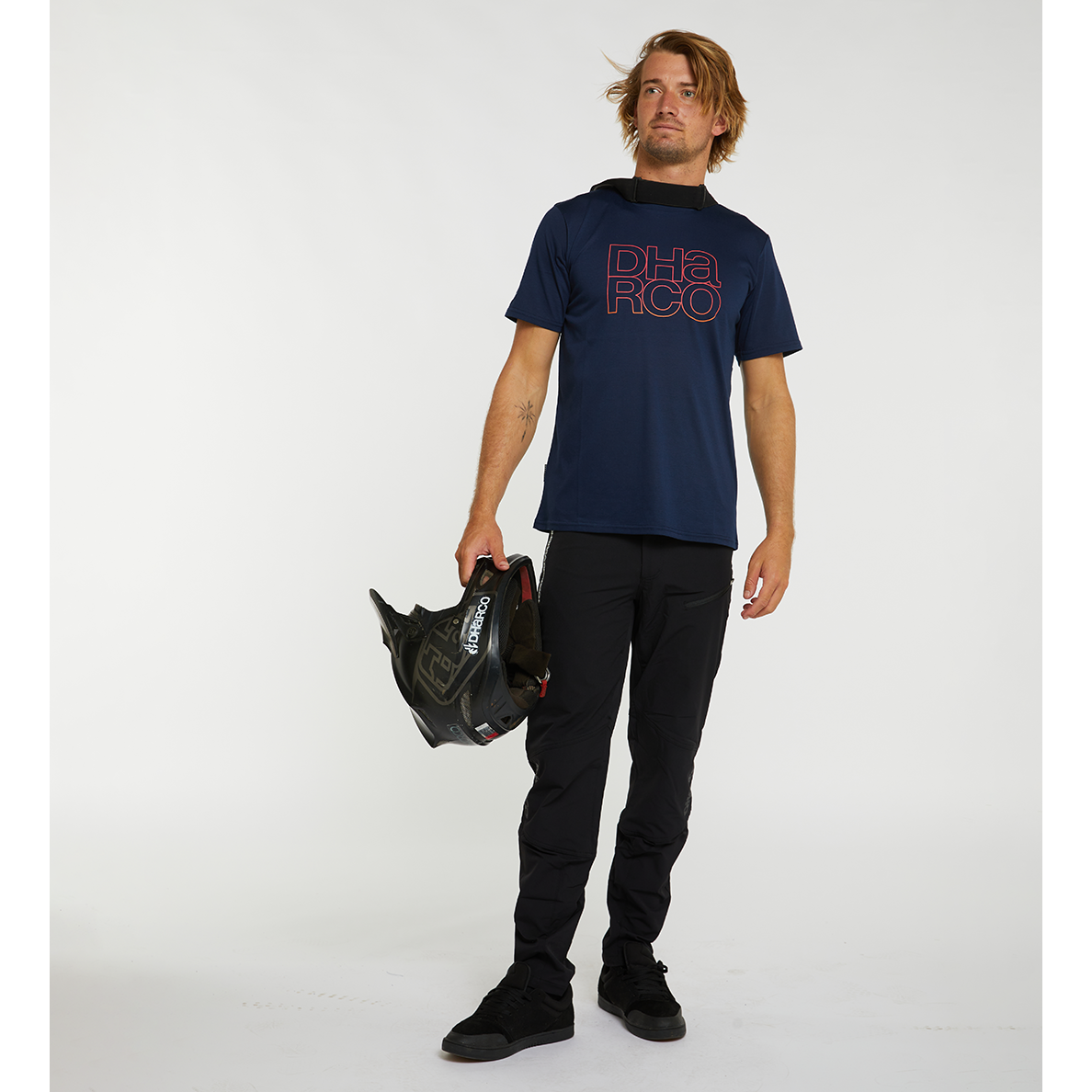 DHaRCO Men's Short Sleeve Tech Tee - 2XL - Neon Navy