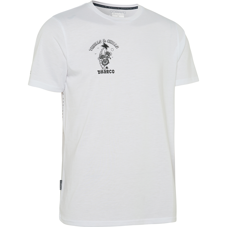 DHaRCO Men's Short Sleeve Tech Tee - 2XL - T&C White