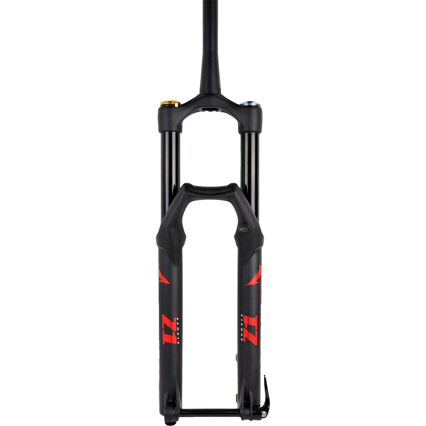 Marzocchi Bomber Z1 Fork - Matte Black - 15x110mm Boost - QR Lever - 51mm - 160mm - Grip Sweep Adj - 2022 - Tapered 1 1-8-1.5 Inch - 29 Inch