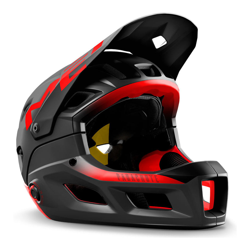 Met Parachute MCR MIPS Helmet - L - Black Red