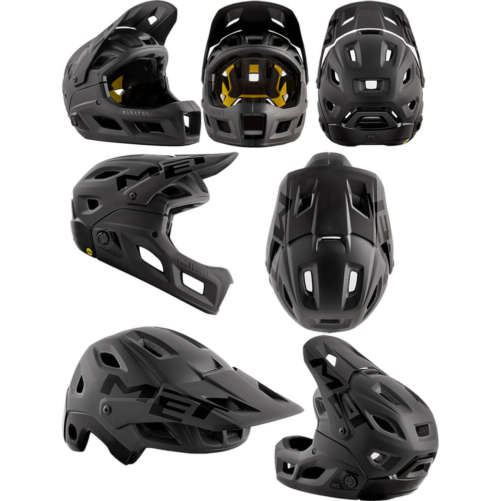Met Parachute MCR MIPS Helmet - M - Matte Black