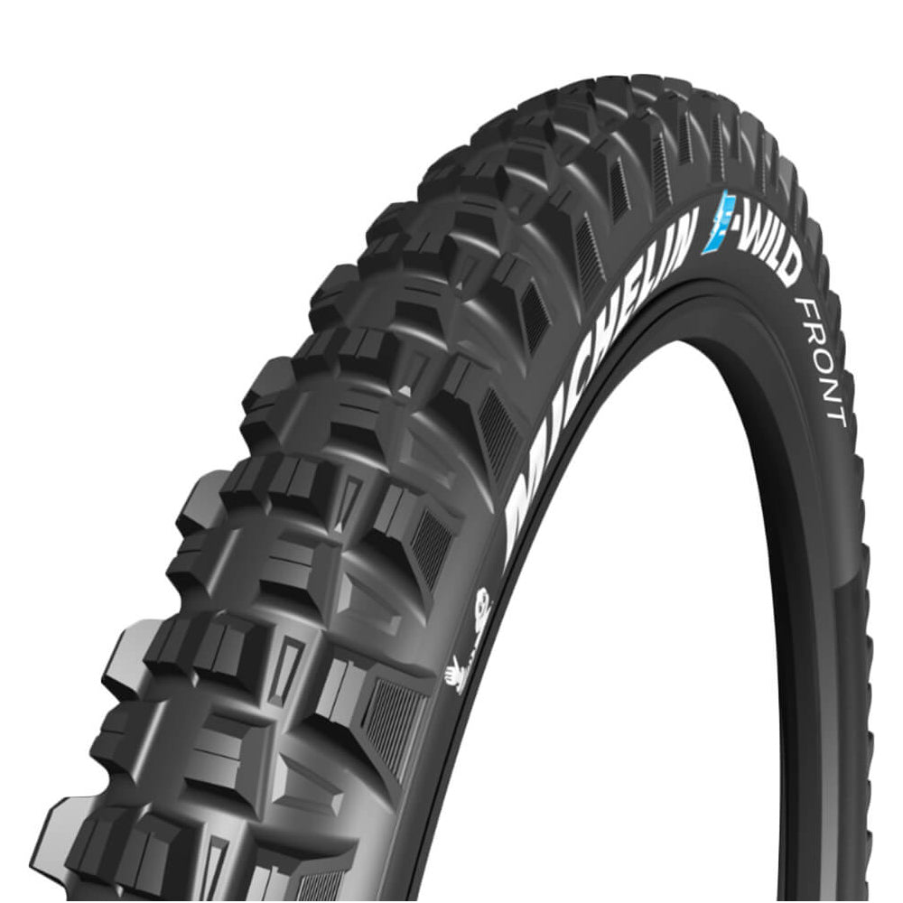 Michelin E-Wild Front Tyre - Competition - TR Kevlar Folding - 60 TPI Gravity Shield - Gum-X - 2.6 Inch - 27.5 Inch