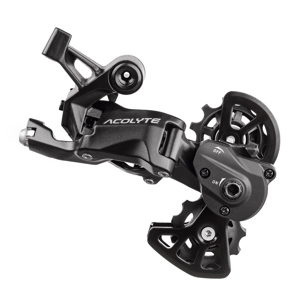 Microshift Acolyte 8 Speed Clutched Rear Derailleur - Short Cage - With Clutch - 8 Speed