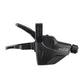 Microshift Advent 9 Speed Short Reach Rear Shifter - Without Indicator - 22.2mm Bar Clamp - 9 Speed