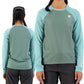 Mons Royale Tarn Wind Long Sleeve Women's Jersey - Women's S - Sage - Burnt Sage