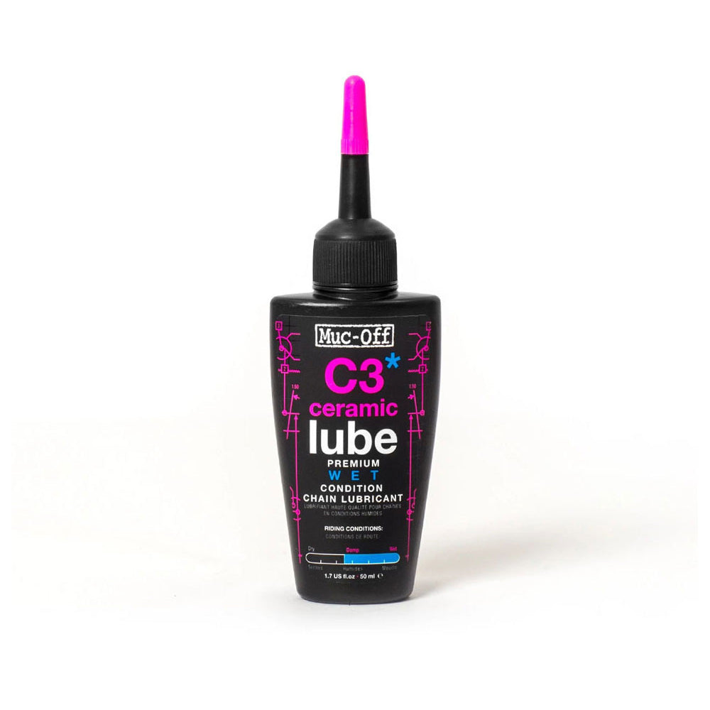 Muc-Off C3 Ceramic Wet Chain Lube 50ml Bottle