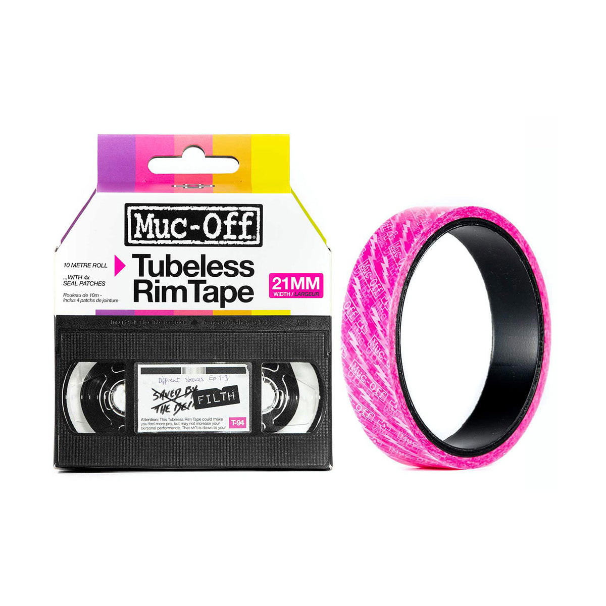 Muc-Off Rim Tape - 10m Long - 21mm Wide