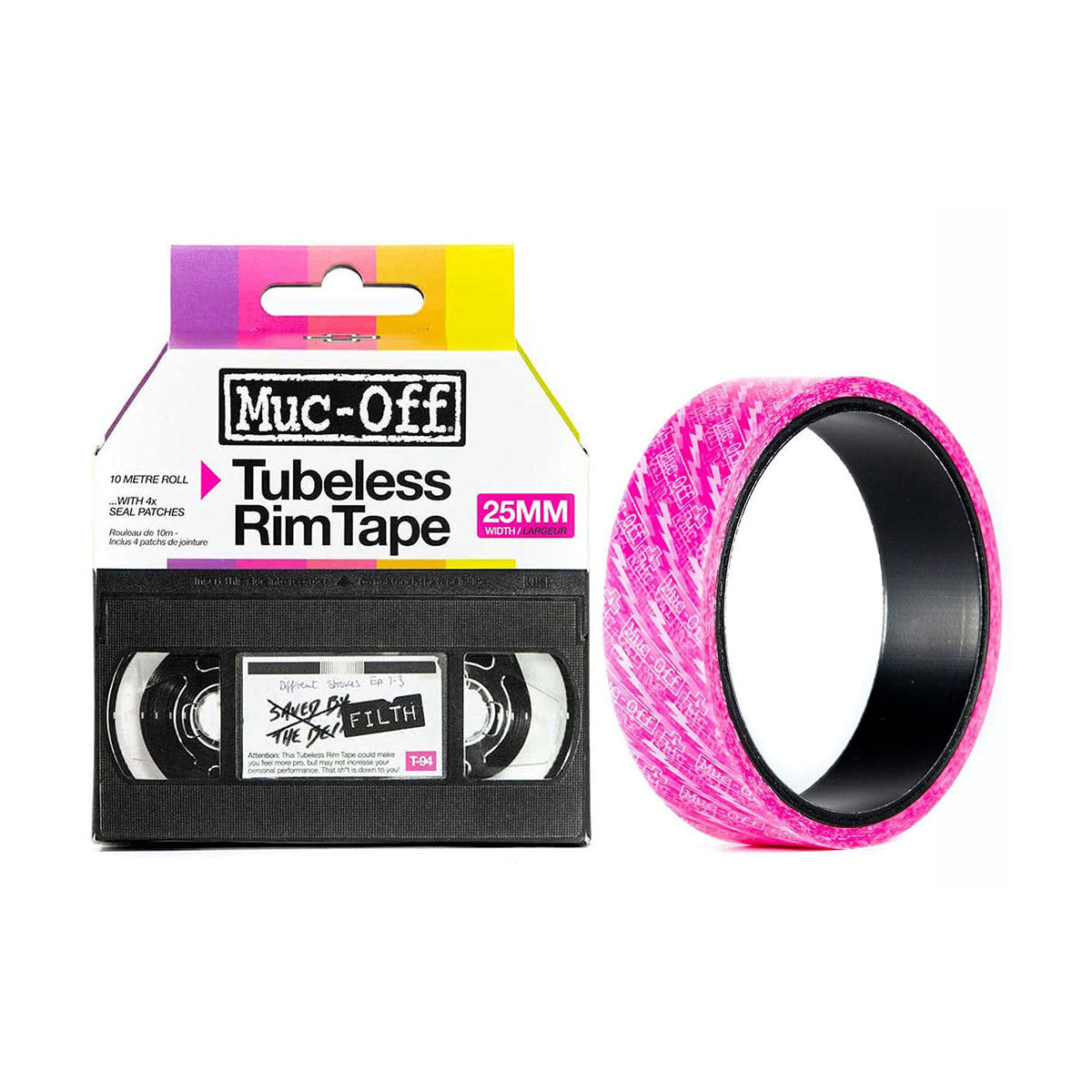 Muc-Off Rim Tape - 10m Long - 25mm Wide
