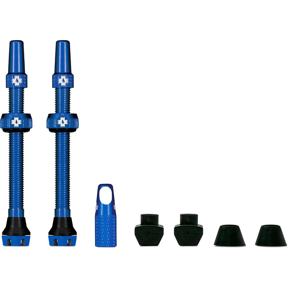 Muc-Off Tubeless Valve Kit V2 - Blue - 44mm