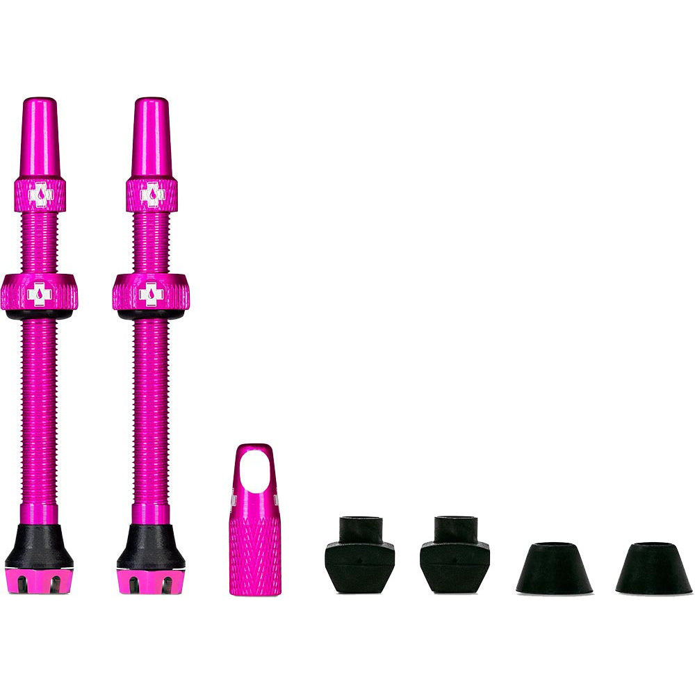 Muc-Off Tubeless Valve Kit V2 - Pink - 60mm