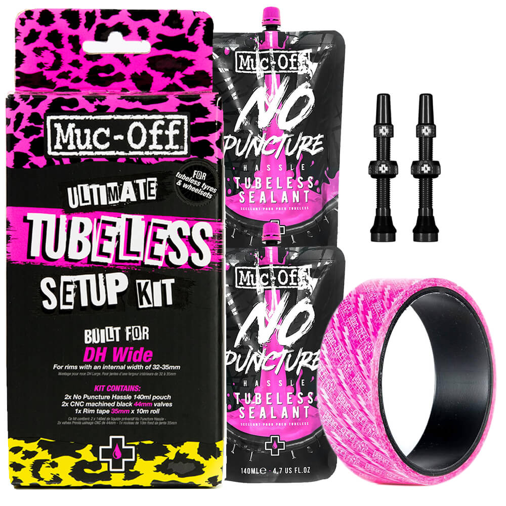 Muc-Off Ultimate Tubeless Setup Kit - DH - Plus