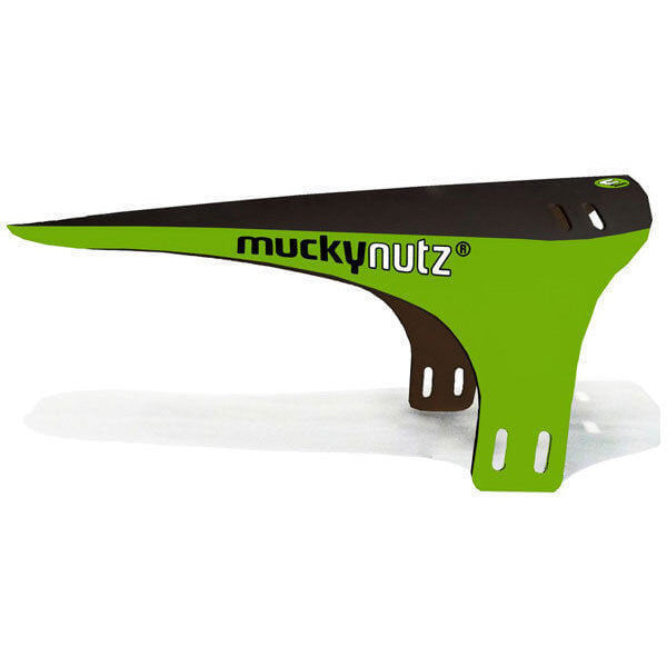 Mucky Nutz Face Fender Classic Mud Guard - Black - Green
