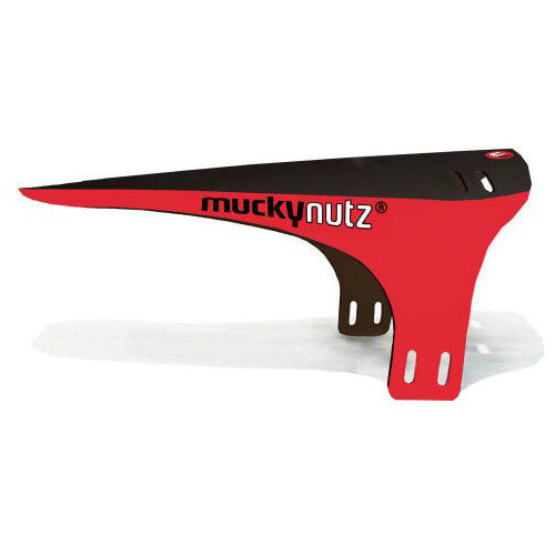 Mucky Nutz Face Fender Classic Mud Guard - Black - Red