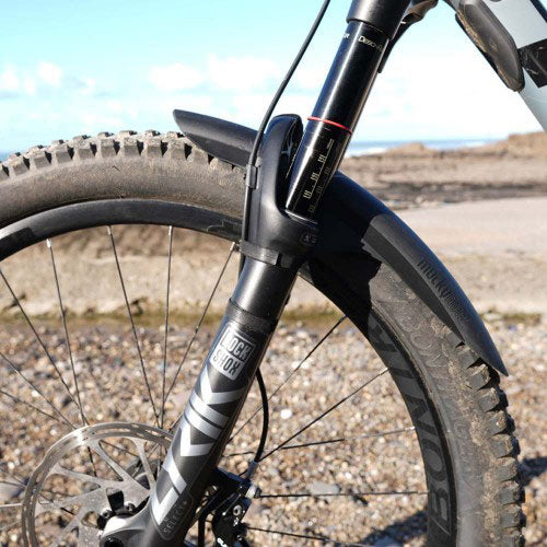 Mucky Nutz Fork Skinz - Clear - Gloss