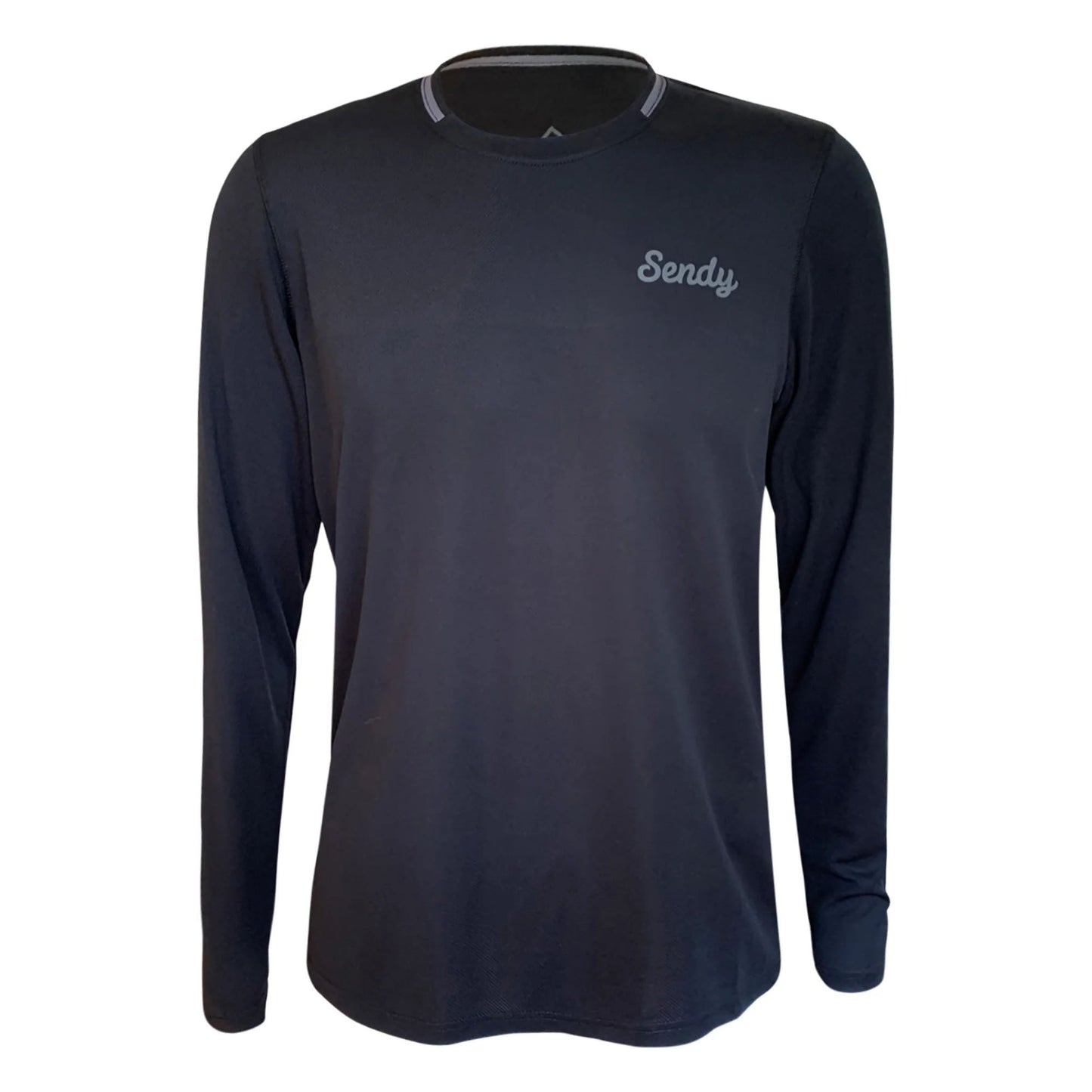 Sendy Send It Long Sleeve Jersey - XL - Black - Black