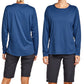 Norman MTB Women's Bamboo Long Sleeve Gravity Jersey - Women's XL - Blue