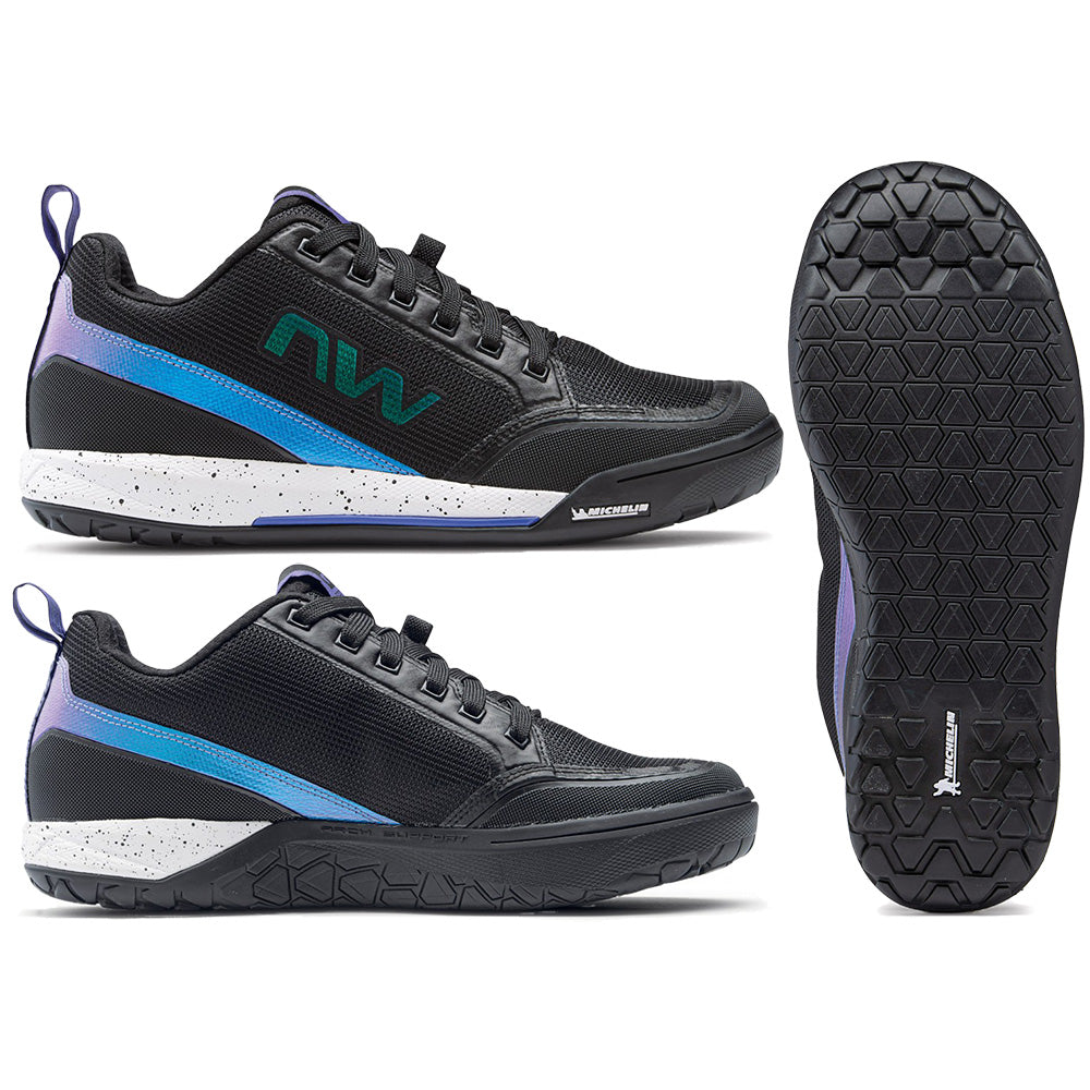 Northwave Clan 2 Women's Shoes - Women's EU 40 - Black - Opal