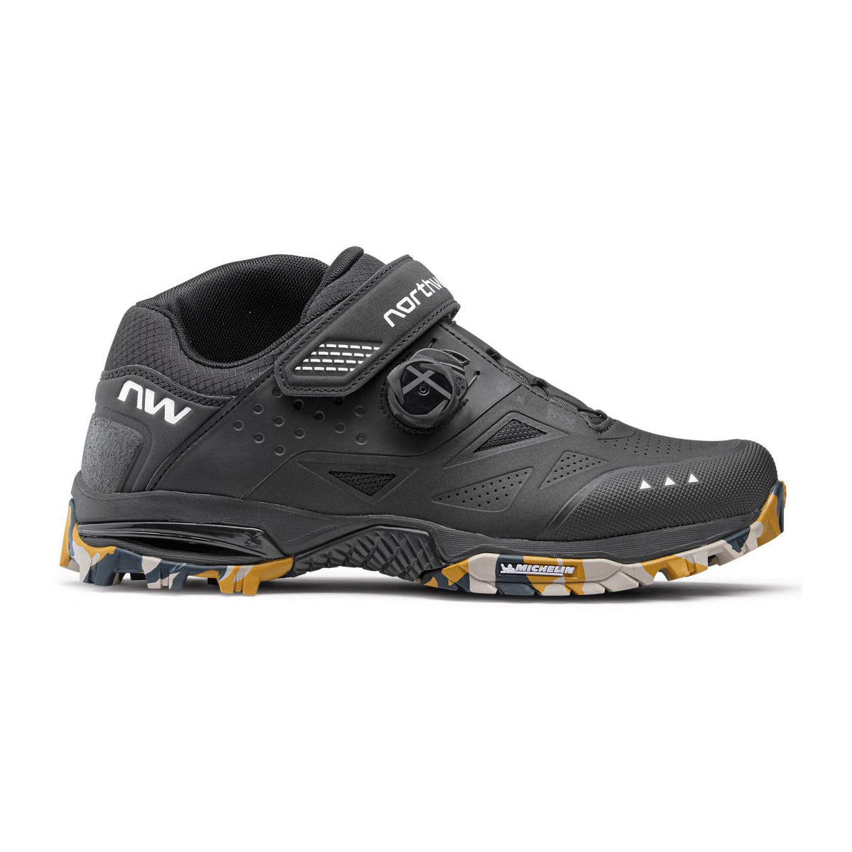 Northwave Enduro Mid 2 Shoes - EU 47 - Black - Camo Sole