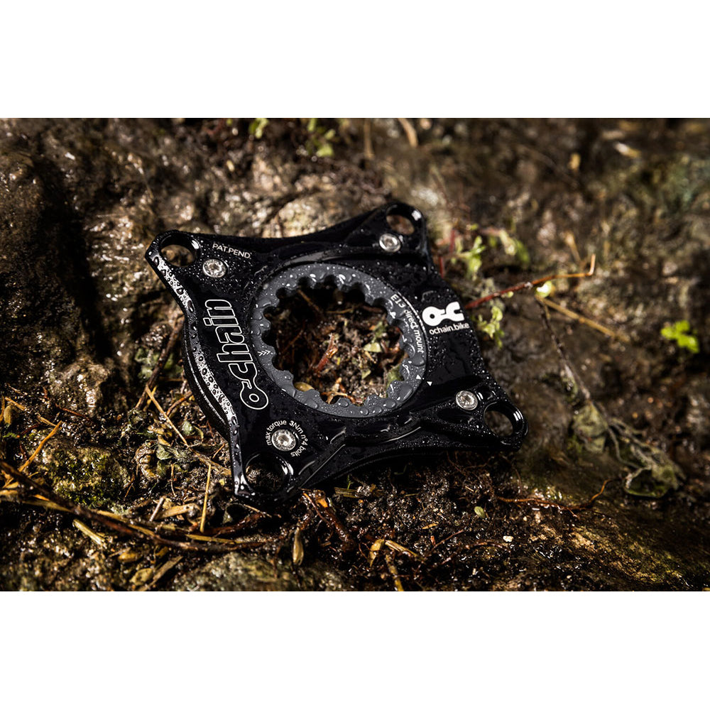 OChain MTB Active Spider - E-Thirteen Direct Mount - Nero