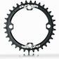 OChain Pilo 4 Bolt Chainring - 104 BCD - Round - Black - 9-12 Speed - 34T