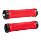 ODI Ruffian Lock On Grips - Red With Black Clamps