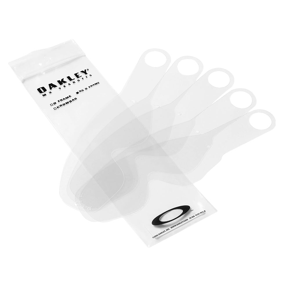 Oakely O Frame 2.0 Pro Standard Tear-Offs 25pk - One Size Fits Most - Clear