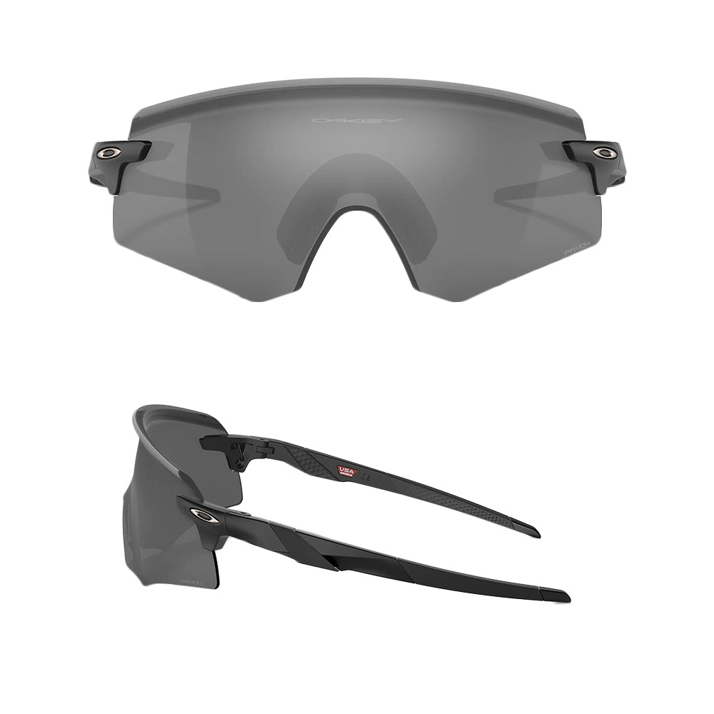 Oakley Encoder Sunglasses - One Size Fits Most - Matte Black Prizm Black Lens