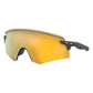 Oakley Encoder Sunglasses - One Size Fits Most - Matte Carbon Prizm 24k Lens