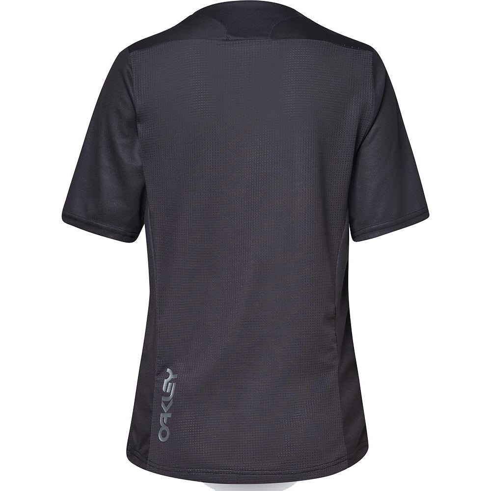 Oakley Factory Pilot Lite Women's Short Sleeve Jersey - L - Blackout