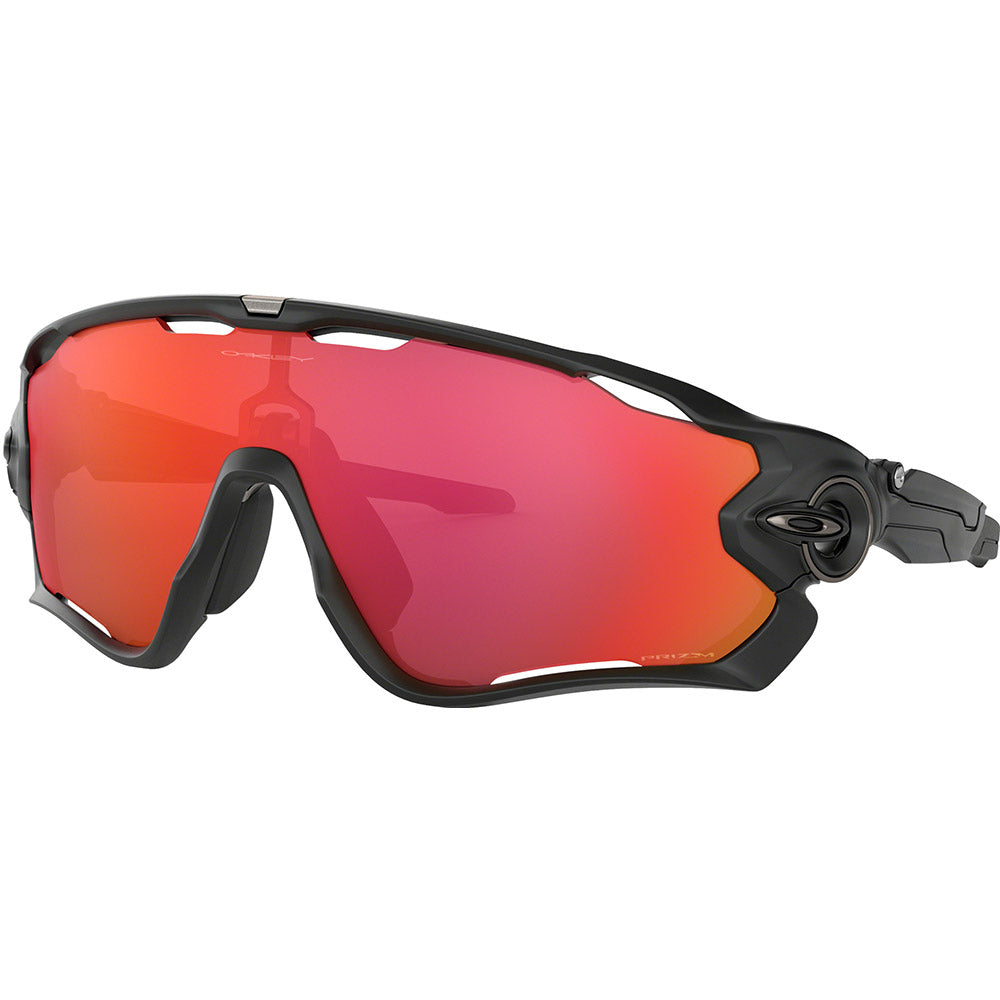 Oakley Jawbreaker Sunglasses - Matte Black - PRIZM Trail Torch Lens