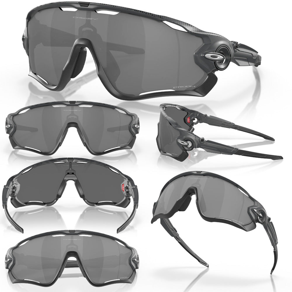 Oakley Jawbreaker Sunglasses - One Size Fits Most - Matte Carbon - PRIZM Black Lens