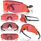 Oakley Kato Sunglasses - One Size Fits Most - Polished Black Prizm Trail Torch Lens