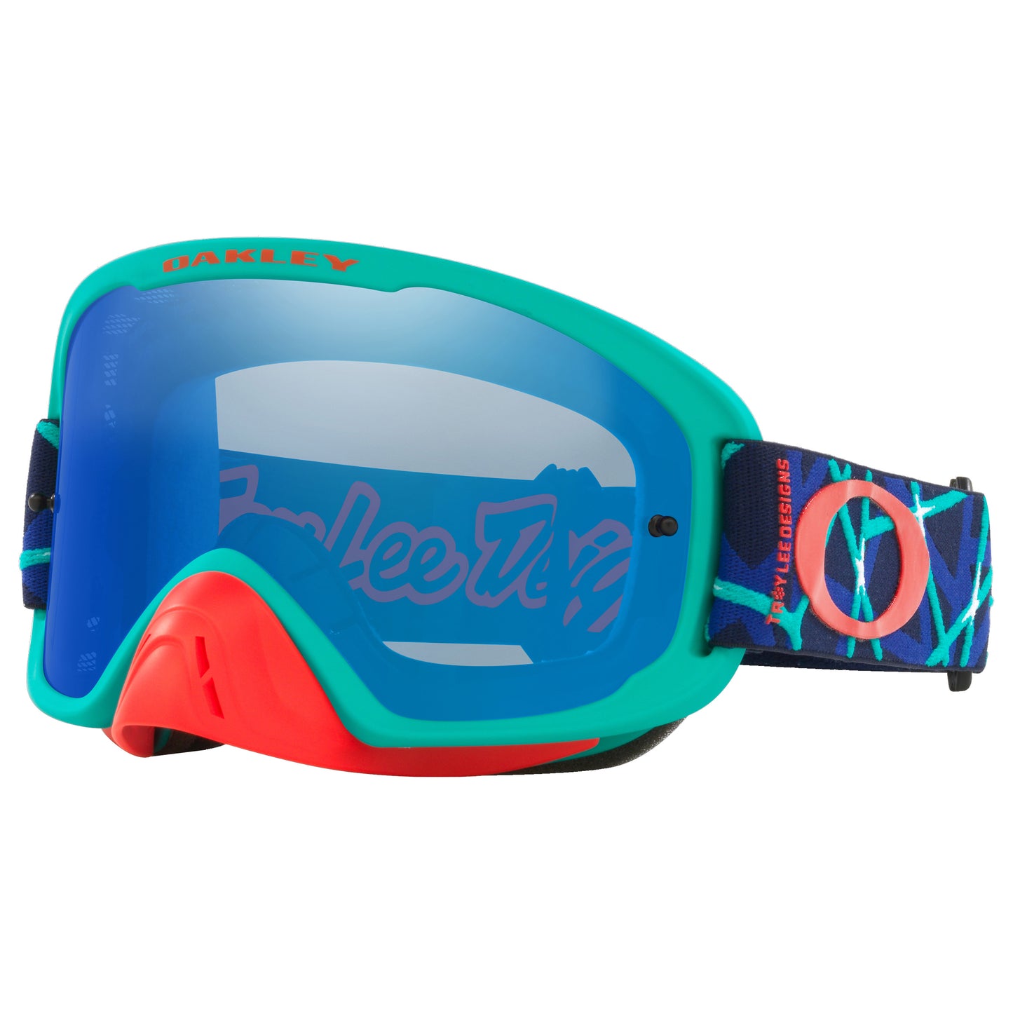 Oakley O Frame 2.0 Pro MTB Goggles - One Size Fits Most -  TLD Webstar - Black Ice Lens