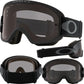Oakley O Frame 2.0 Pro MTB Goggles - One Size Fits Most - Black - Gunmetal - Darke Grey Lens
