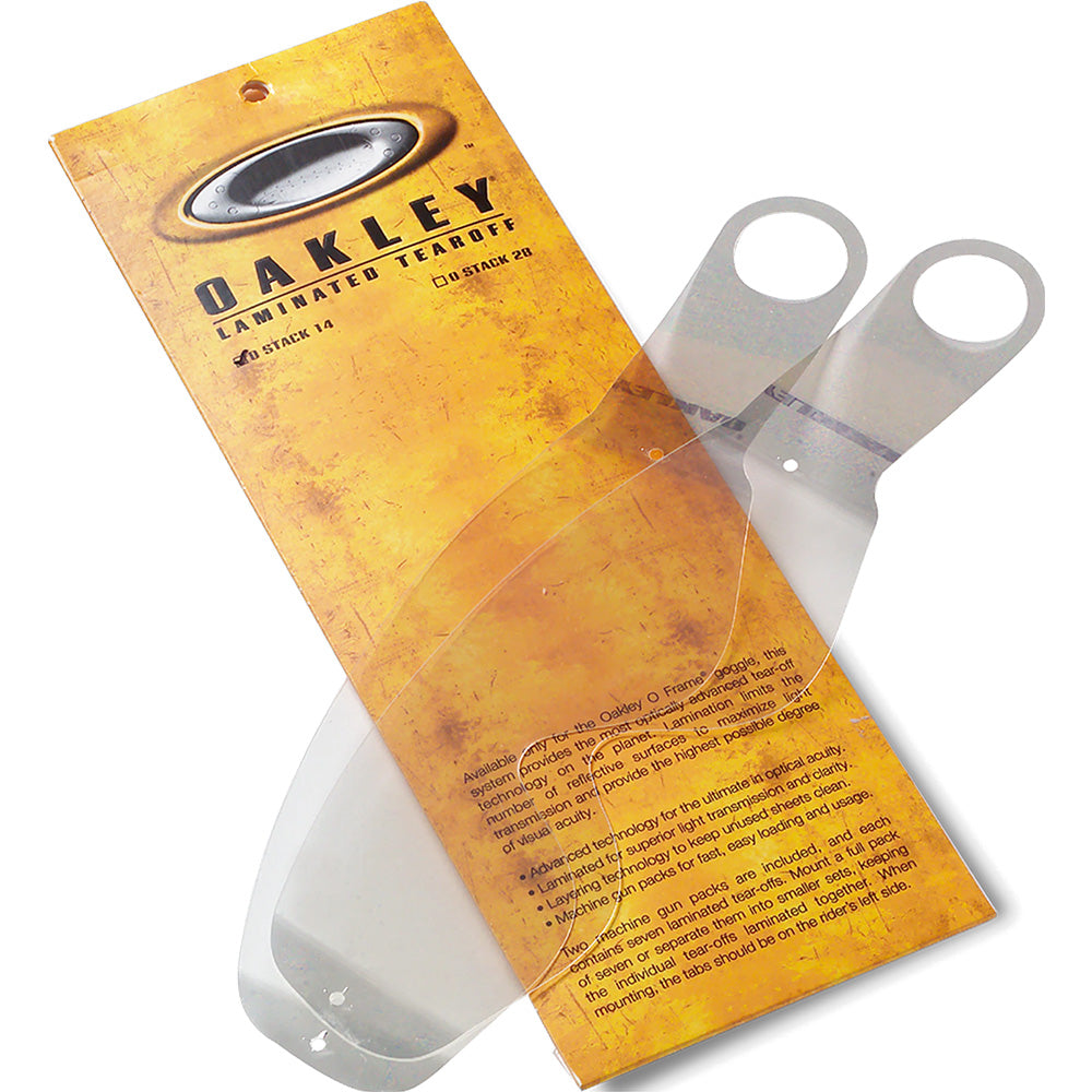 Oakley O Frame 2.0 Pro Laminated Tear-offs 14 pk