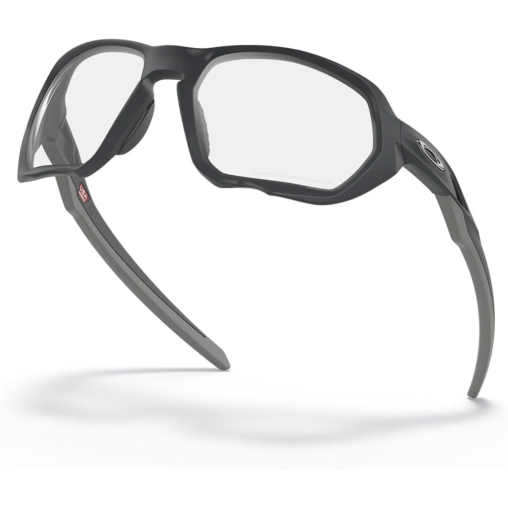 Oakley Plazma Sunglasses - One Size Fits Most - Matte Carbon Photochromic Lens