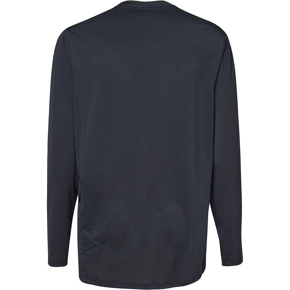 Oakley Reduct Berm Long Sleeve Jersey - M - Blackout