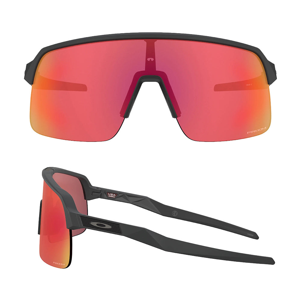 Oakley Sutro Lite Sunglasses - Matte Carbon - Trail Torch Lens