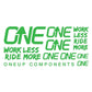 OneUp Components Carbon Bar Decal Sheet - Green