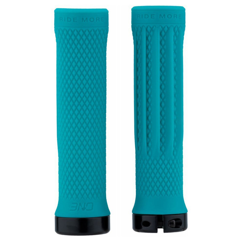 OneUp Components Lock On Grips - Turquoise