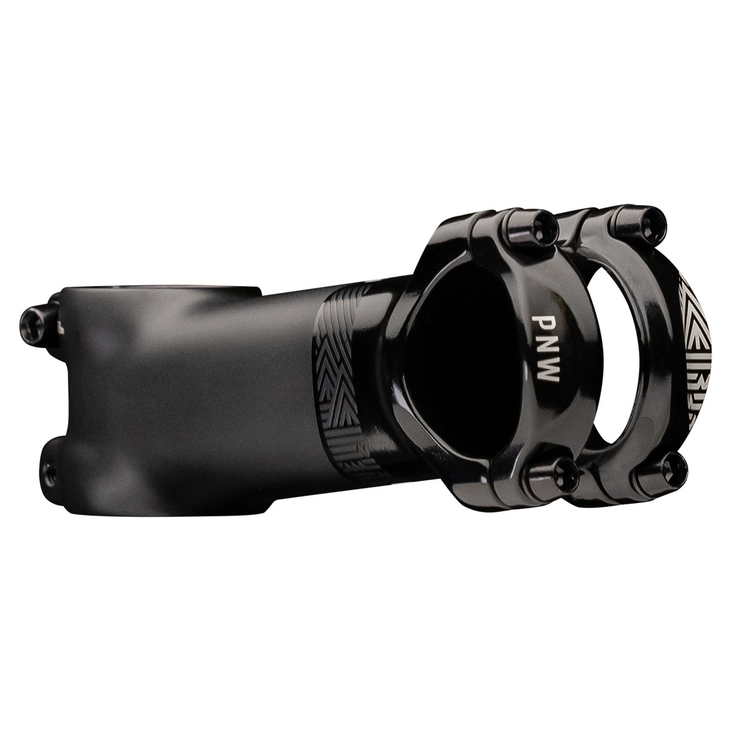 PNW Components Coast Stem With GoPro Faceplate Mount - Black - 31.8mm - 100mm x 7 Degree - 1 1-8th Inch