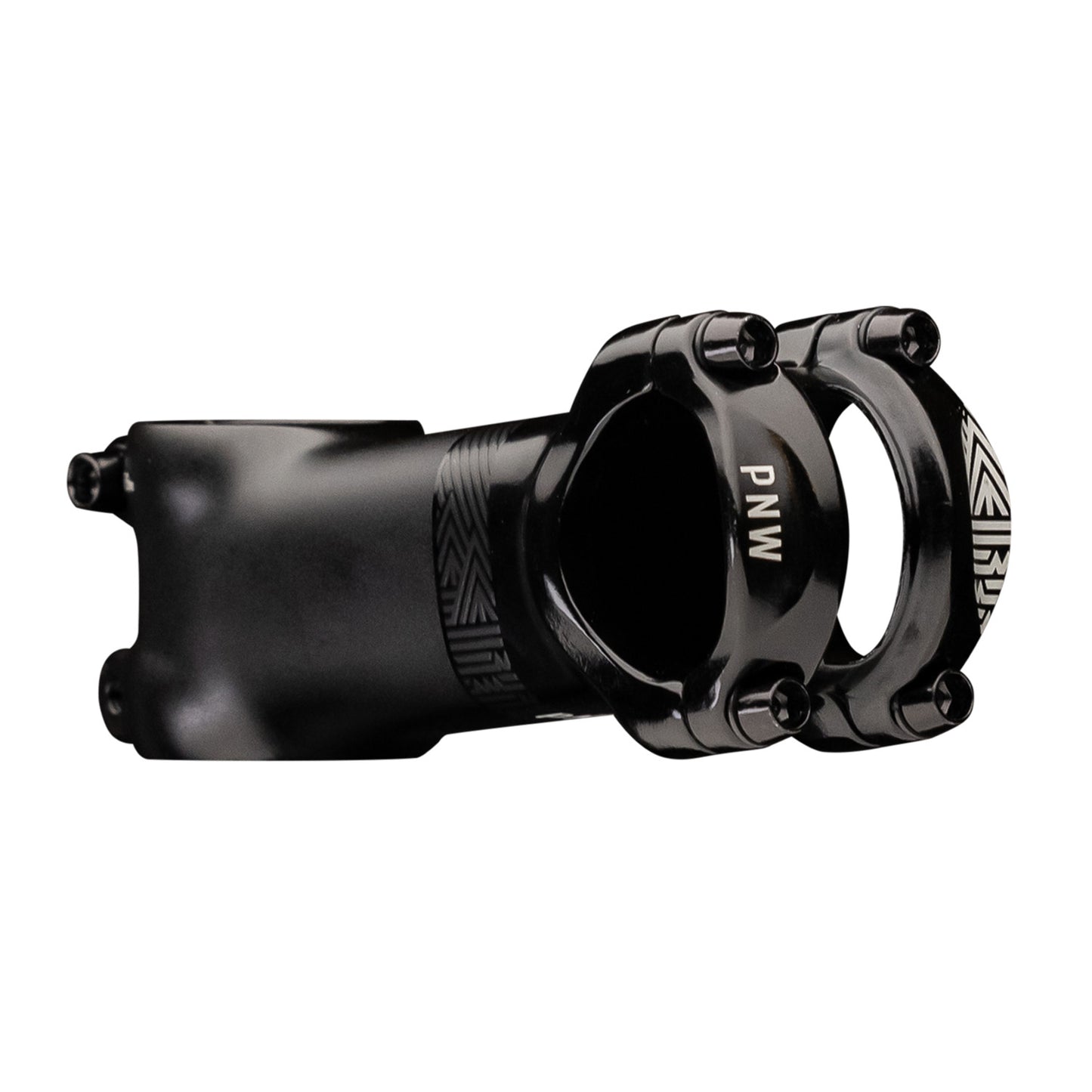 PNW Components Coast Stem With GoPro Faceplate Mount - Black - 31.8mm - 90mm x 7 Degree - 1 1-8th Inch