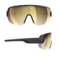 POC Aim Sunglasses - Uranium Black - Violet - Gold Mirror Lens
