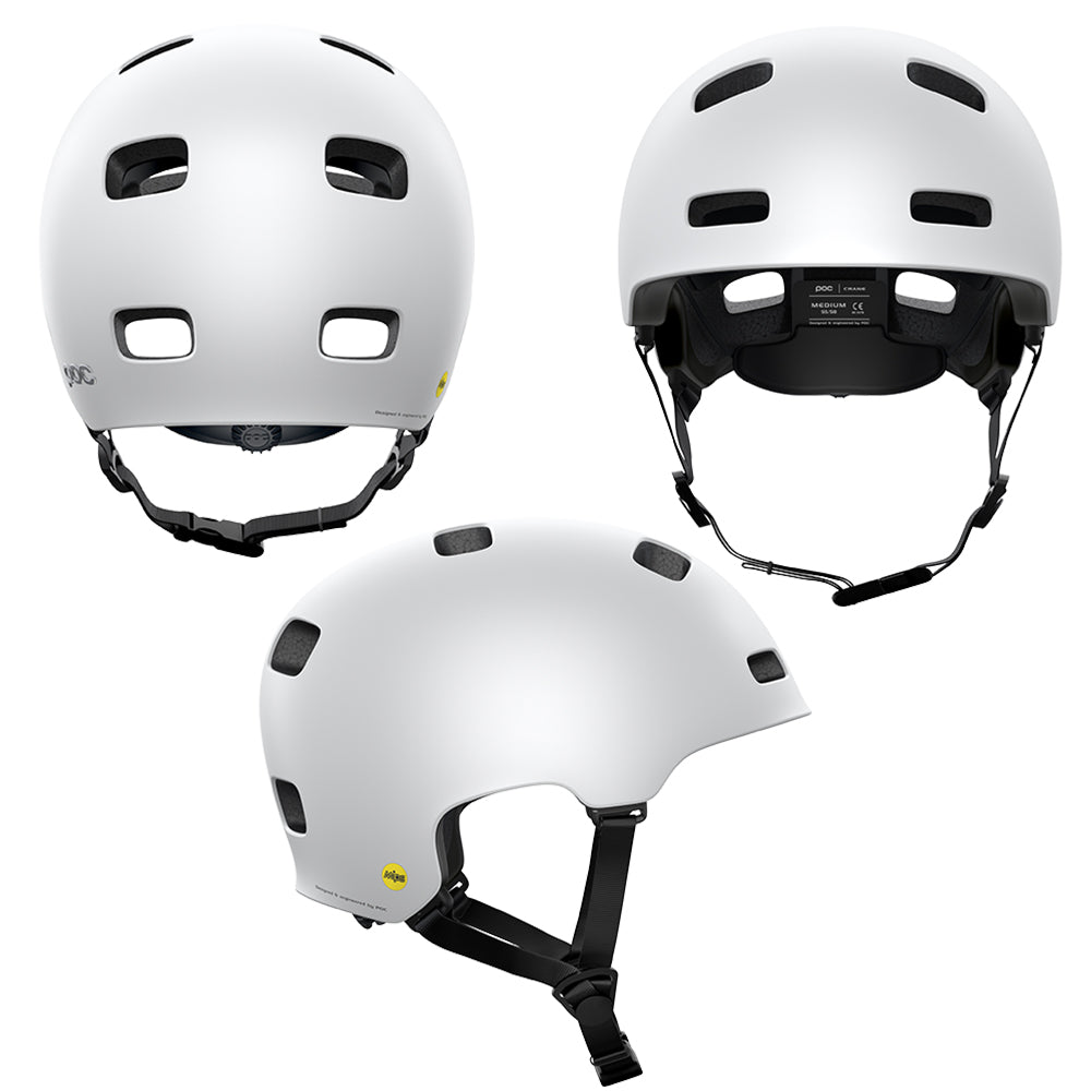 POC Crane MIPS Helmet - M-L - Matte White