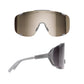 POC Devour Sunglasses - One Size Fits Most - Moonst Grey Brown Silver Mirror Lens