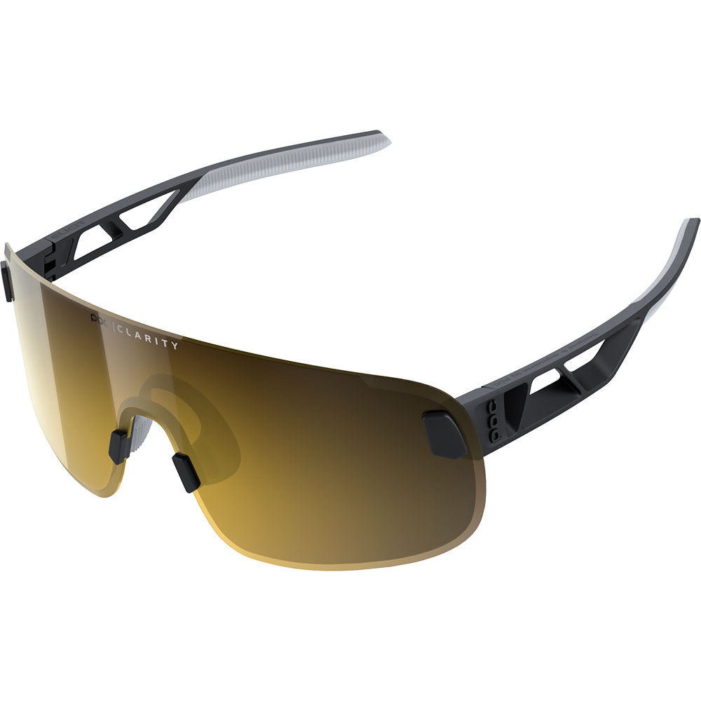 POC Elicit Sunglasses - One Size Fits Most - Uranium Black Violet Gold Mirror Lens