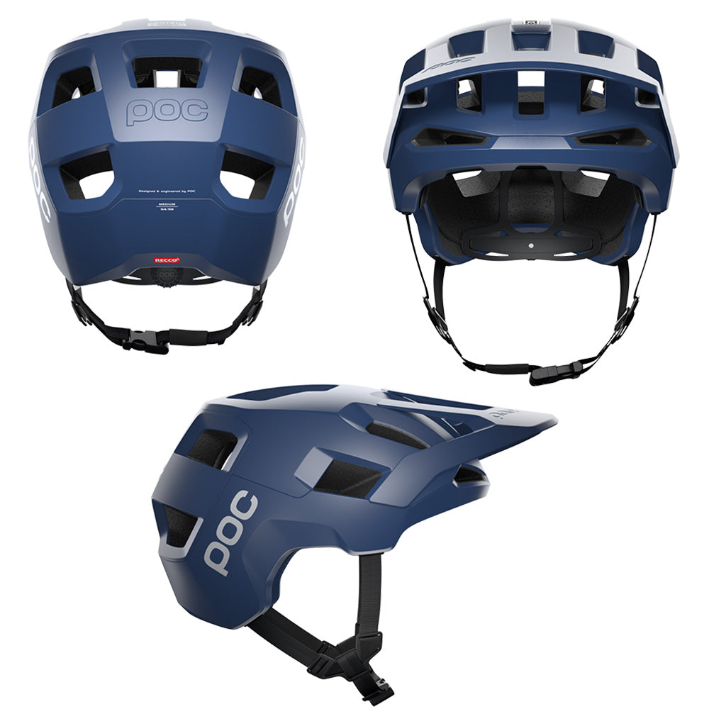 POC Kortal Helmet - XL-2XL - Lead Blue Matte