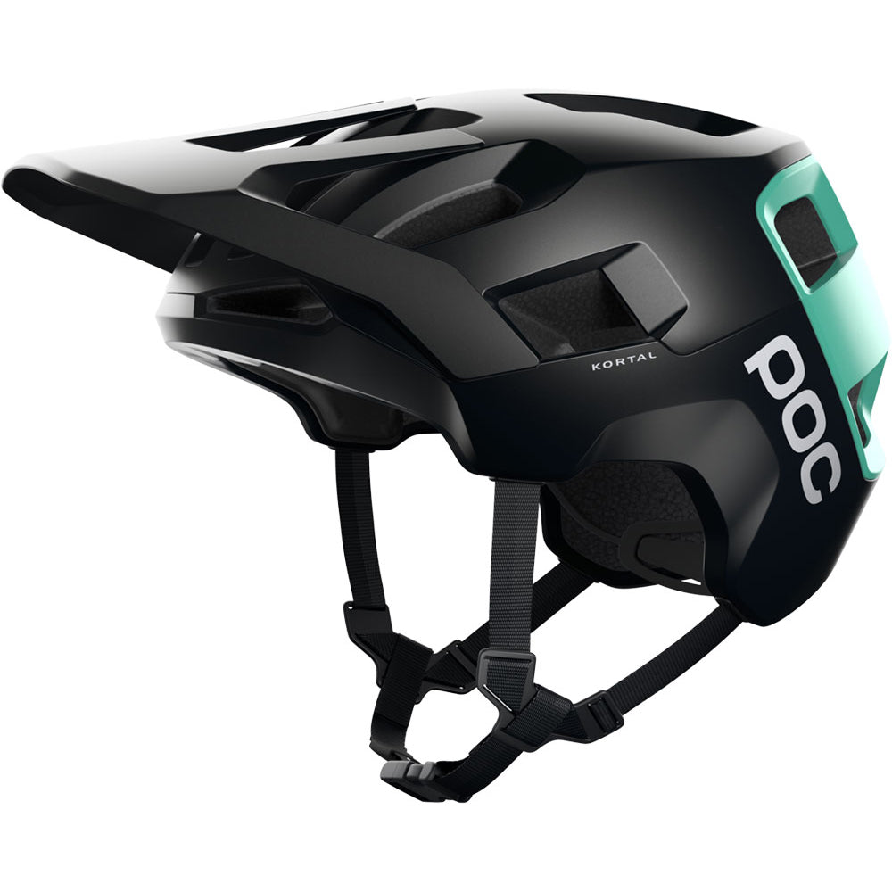 POC Kortal Helmet - XS-S - Uranium Black - Fluorite Green Matte