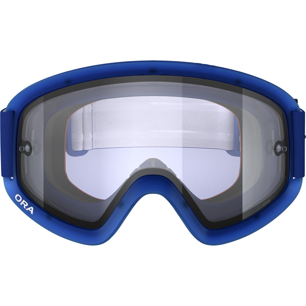 POC Ora Dh Goggles - One Size Fits Most - Opal Blue - Transparent lens