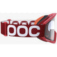 POC Ora Goggles - One Size Fits Most - Prismane Red - Grey Lens